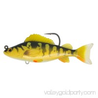 LiveTarget Yellow Perch Freshwater, 5 1/2", 9/0 Hook, Medium/Slow Sinking, Gold/Olive   564983107